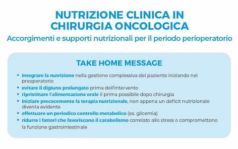 Accorgimenti e supporti nutrizionali per il paziente nel periodo perioperatorio