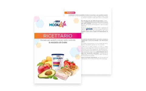 Cosa mangiare nella malattia di Crohn: scopri le ricette e la terapia nutrizionale per i tuoi pazienti  