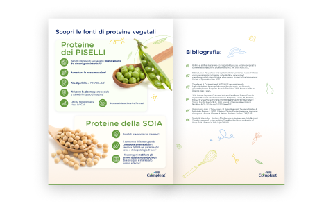 Nutrizione enterale Plant Based: quale fonte proteica scegliere 