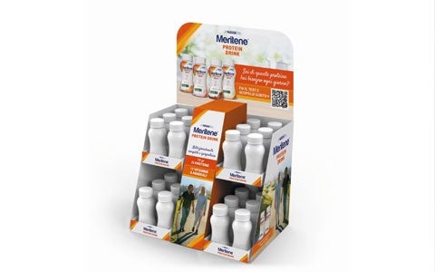 ESPOSITORE MERITENE PROTEIN DRINK