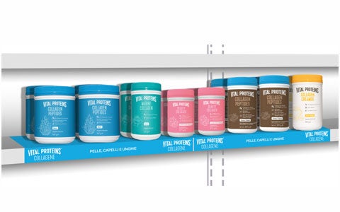 VASSOIO SCAFFALE VITAL PROTEINS 40 cm 