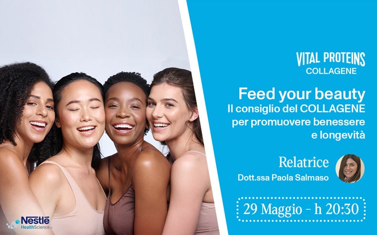 WEBINAR GRATUITO PER FARMACISTI: IL CONSIGLIO DEL COLLAGENE PER PROMUOVERE BENESSERE E LONGEVITÀ