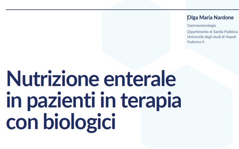 Nutrizione enterale in pazienti in terapia con biologici